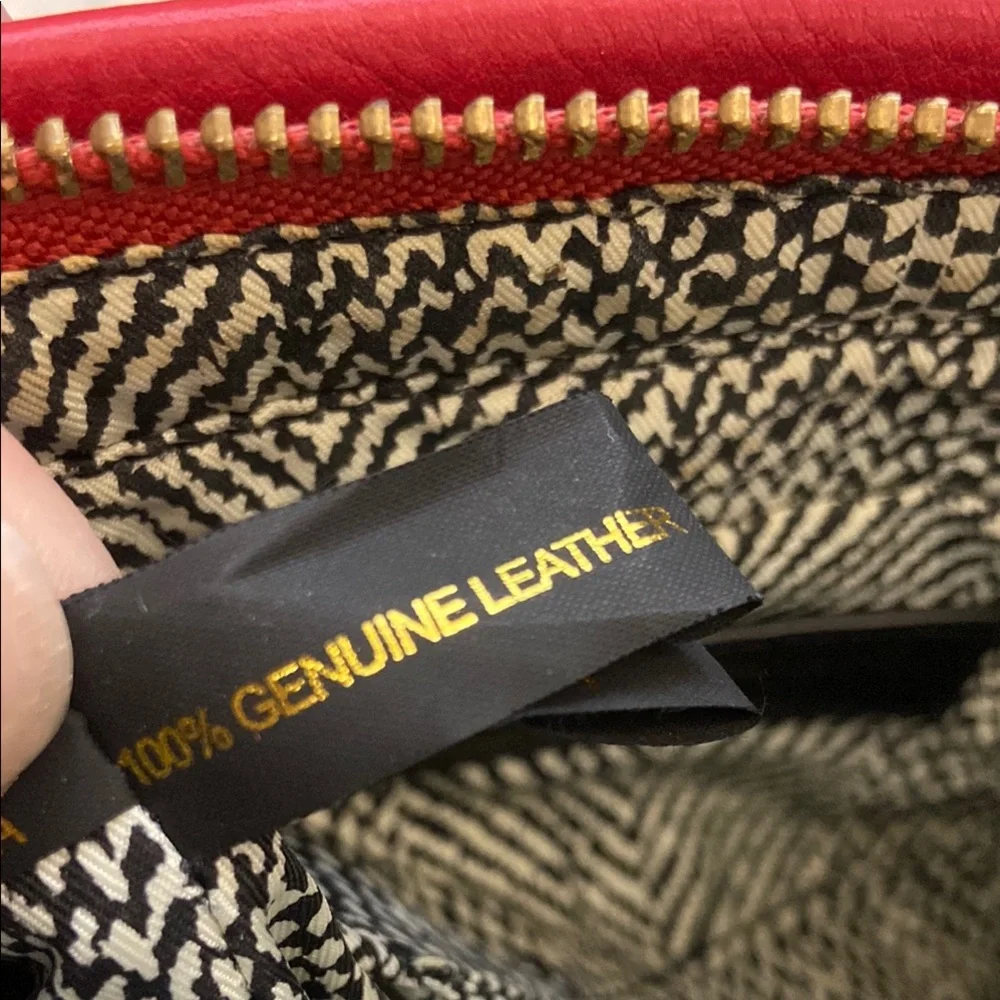 Rebecca Minkoff Red Leather Crossbody Bag - Picture 7 of 15